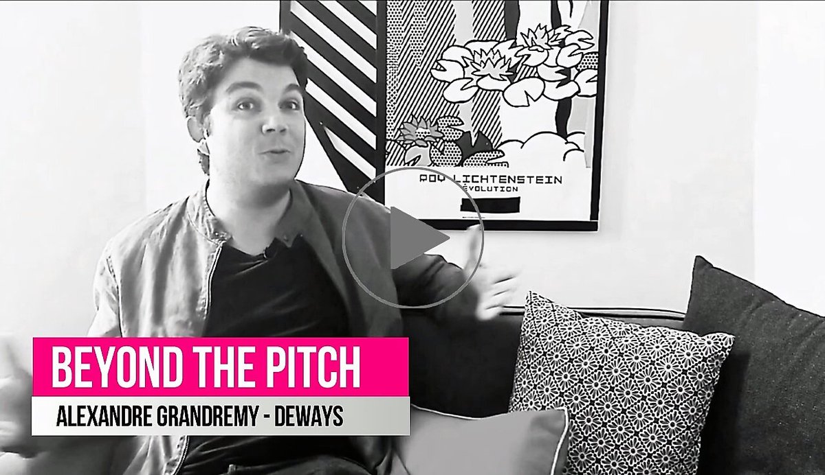 fredhermelin's tweet photo. "Réenchanter notre façon de vivre ensemble !" @AlexGrandremy @deways_fr 💪❤ #BeyondThePitch #sharingeconomy https://t.co/KhRC9sAAre