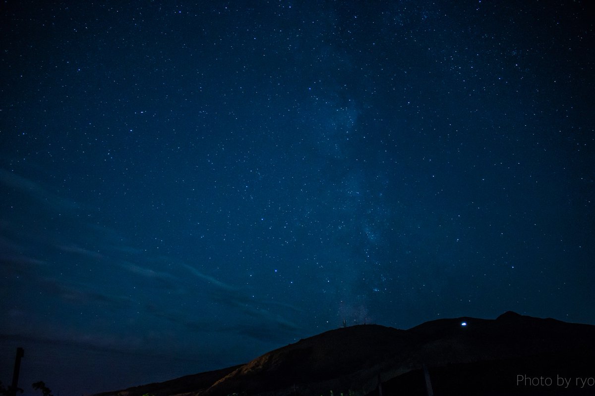 たかりょー 天の川と礼文島 自分のpcの壁紙にしてます カメラマンさんと繋がりたい 写真好きな人と繋がりたい 礼文島 星景写真 ファインダー越しの私の世界