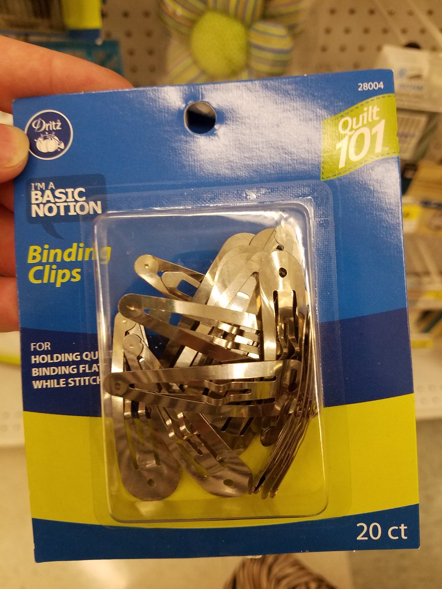 samanthabrosnan's tweet photo. Am I the only one who thought these were #hairclips growing up? #AdultEd #Quilting #Realizations #KidsThings https://t.co/uTJOMpBN3S
