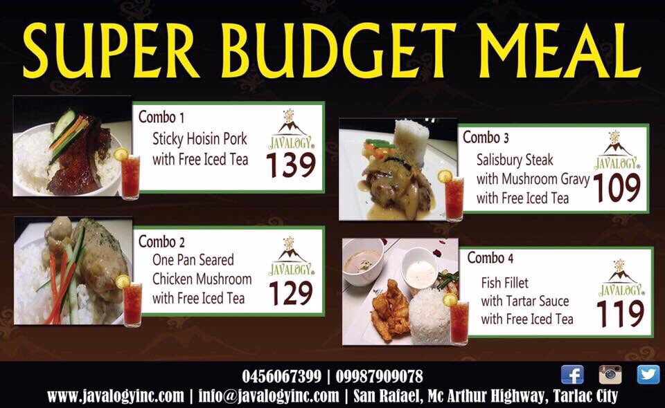 Javalogy_Coffee's tweet photo. SUPER BUDGET MEALS @Javalogy_Coffee  #JAVALOGY https://t.co/ajIGRu7WcQ