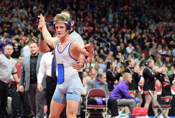 IAwrestle's tweet photo. Class 1A State Tournament Final Results.

Thomsen gets THREE -> https://t.co/bjEIuDGUkj https://t.co/MxpBzmv62C