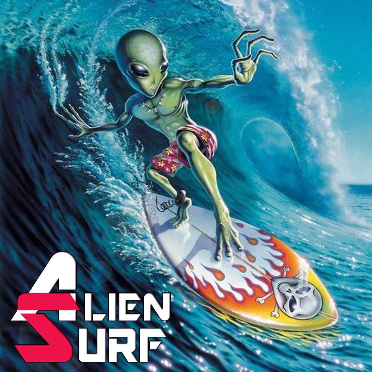 alien_surf's tweet image. We come in search of the perfect wave!!!