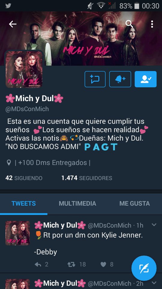 SponsorFreeDms's tweet photo. @Magalu_95 @MDsConMich es para mi @Vale_deStyles1D https://t.co/ahvEqLvghR