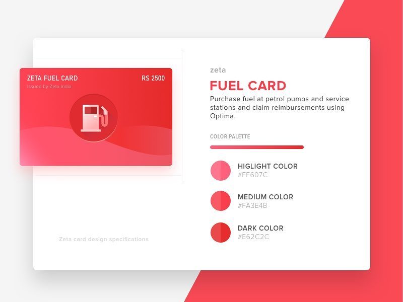 GetDesignTalks's tweet image. Fuel card ui by Afser.

Visit bestfolios.com to get best new portfolio designs every day. … ift.tt/2lZekZM