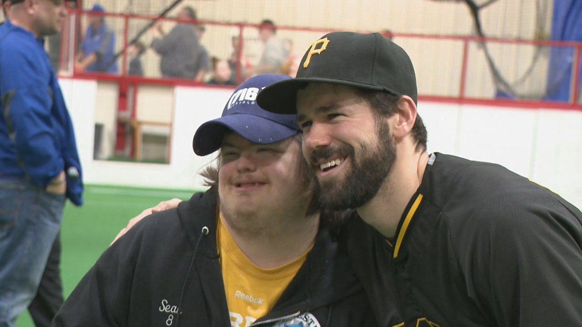 Pittsburgh Pirates prospect &amp; Hilton native Jon Schwind shows big heart at local baseball clinic.
13wham.com/news/local/pro… #13WHAM