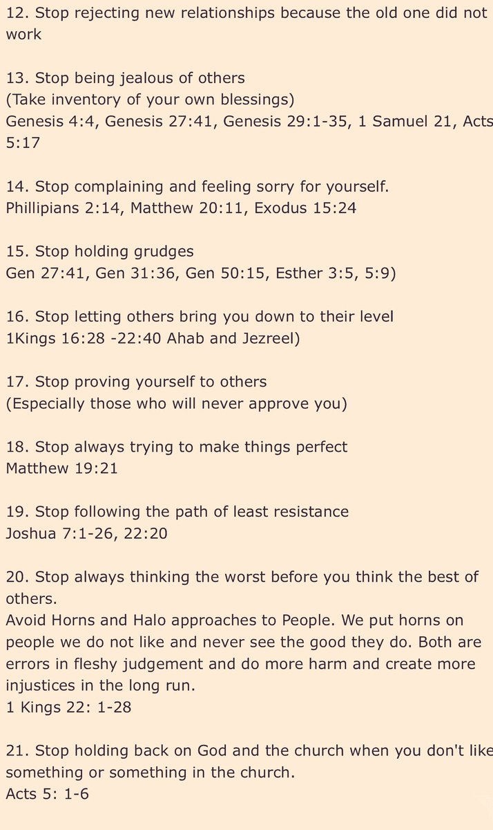 Karabo_Mokgoko's tweet photo. "21 things you need to stop doing in 2017"

Thought I should share. Found this very enlightening, and its reference to the Bible🙏

God Bless https://t.co/turfUrUxlk