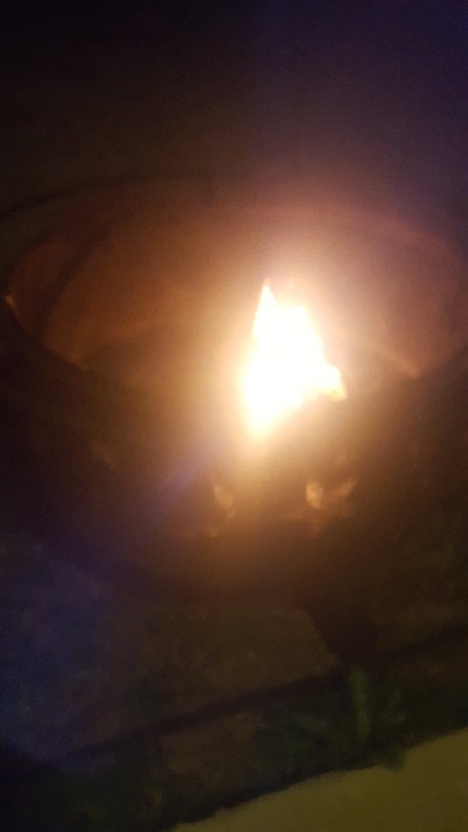 Setting up for the late night chill and beer.