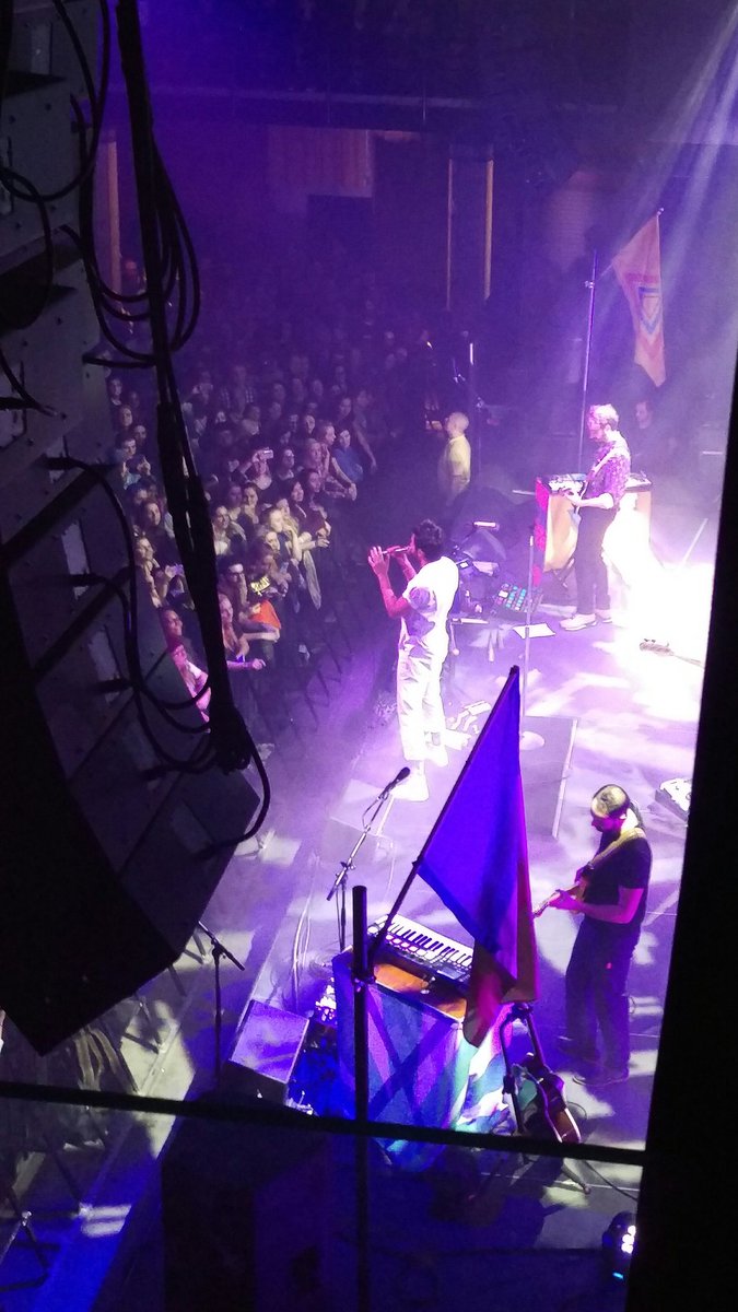 bee_autumn's tweet photo. Another Amazing @youngthegiant concert!! Thanks for bringing Home of the Strange to Grand Rapids!! https://t.co/KUvvfS3G50