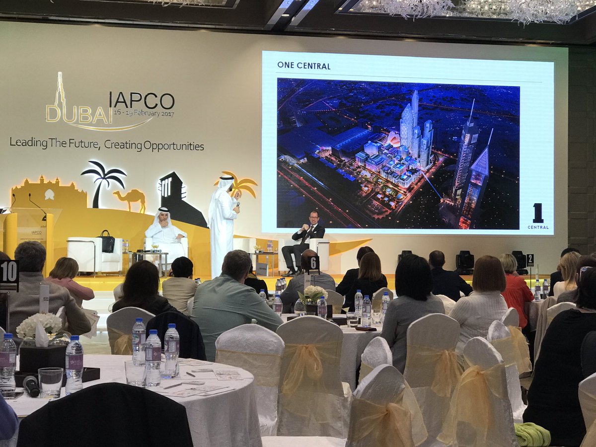 IAPCO_2017's tweet photo. How the "ME Meetings Industry is Shaping Up" DWTC contribution to the Dubai Economy by Mahir Julfar @DubaiWTC @iapco https://t.co/yvOdhFFLt5