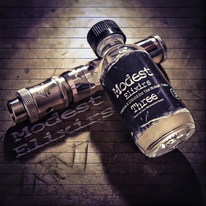Modestelixirs's tweet photo. Some @Modestelixirs "THREE" with that @Avidlyfeinc SS Able #modestelixirs #avidlyfeinc #norcalvape https://t.co/ASWz262YoK