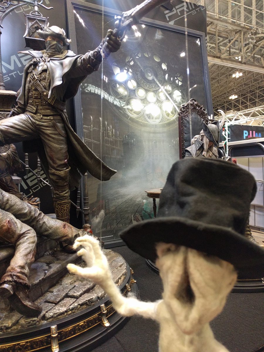 Epsilon Na Twitteru ワンフェス プライムワンのブラッドボーンコーナーに出没した使者たん Bloodborne