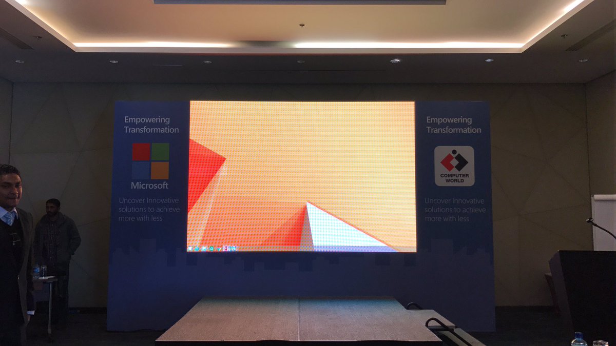 MicrosoftBH's tweet photo. Good morning #Bahrain! Today we team up with Computer World to host #MinimiseITInfrastructureCost in the Kingdom https://t.co/7HSkoW7Xmz