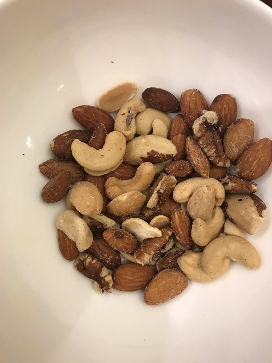 <a href="/GordonRamsay/">Gordon Ramsay</a> first shot at your almond tart recipe. Had more than almonds, couldn't get around to the tart. Thoughts? #dobetter #goeasyonme