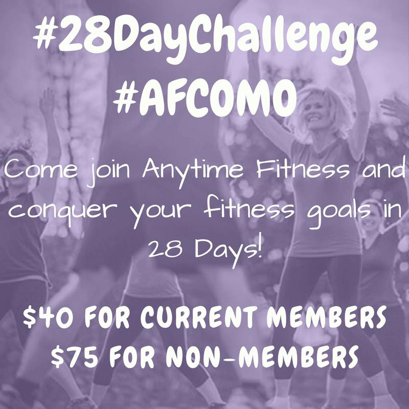 iLikecomo's tweet photo. Join @CoMoAnytimeFit from March 3rd to March 31st for 28 Day Challenge! - #28daychallenge #anytimefitness #ilikecomo #columbiamo #como https://t.co/Peh6swzmYH