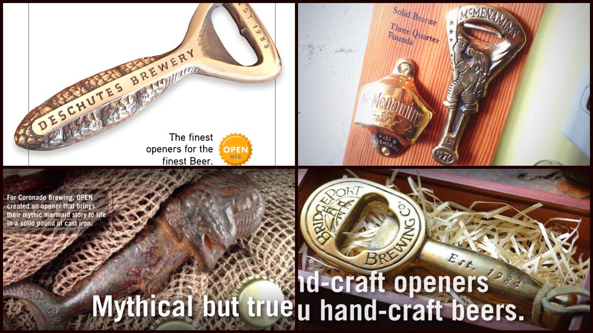 Portland_Beer's tweet image. Portland based @OpenMfg makes some heavy duty &amp;amp; slick looking bottle openers. open-mfg.com