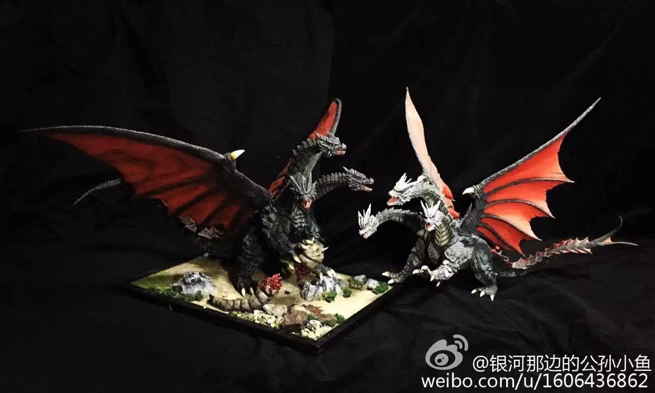 超レア　東宝の怪獣　ヤマタノオロチ　多頭ドラゴン　フィギュア 特大サイズ 公孫小魚 wf-5-31-04 on X: 