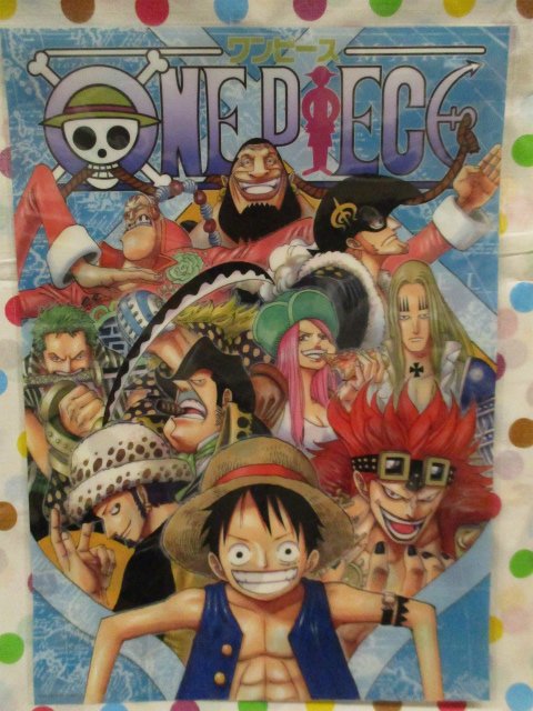 One Piece 麦わらストア福岡店 再入荷 原画商品 One Piece 51巻 Jc表紙イラスト A3クリアポスター 476円 税 好評発売中 麦わらストア Onepiece