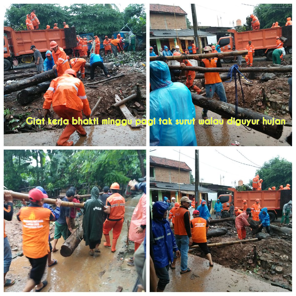 D12157's tweet photo. Giat kerbak minggu pg tak surut walau diguyur hujan @suprihartini_17 @setio_margono https://t.co/XLm2BrlyW9