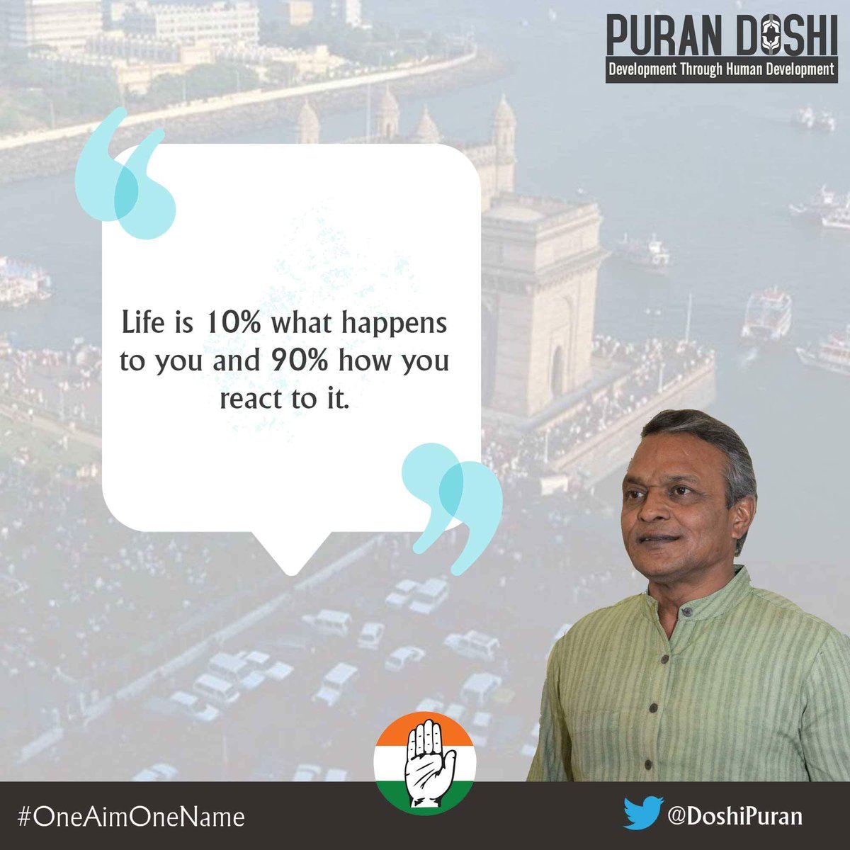 puran_doshi's tweet photo. The sign of a true leader is that he never panics in the situation of emergency  #VoteForMe  #Ward227 #ColabaCorporator #PuranDoshi https://t.co/vMDtxHalMO