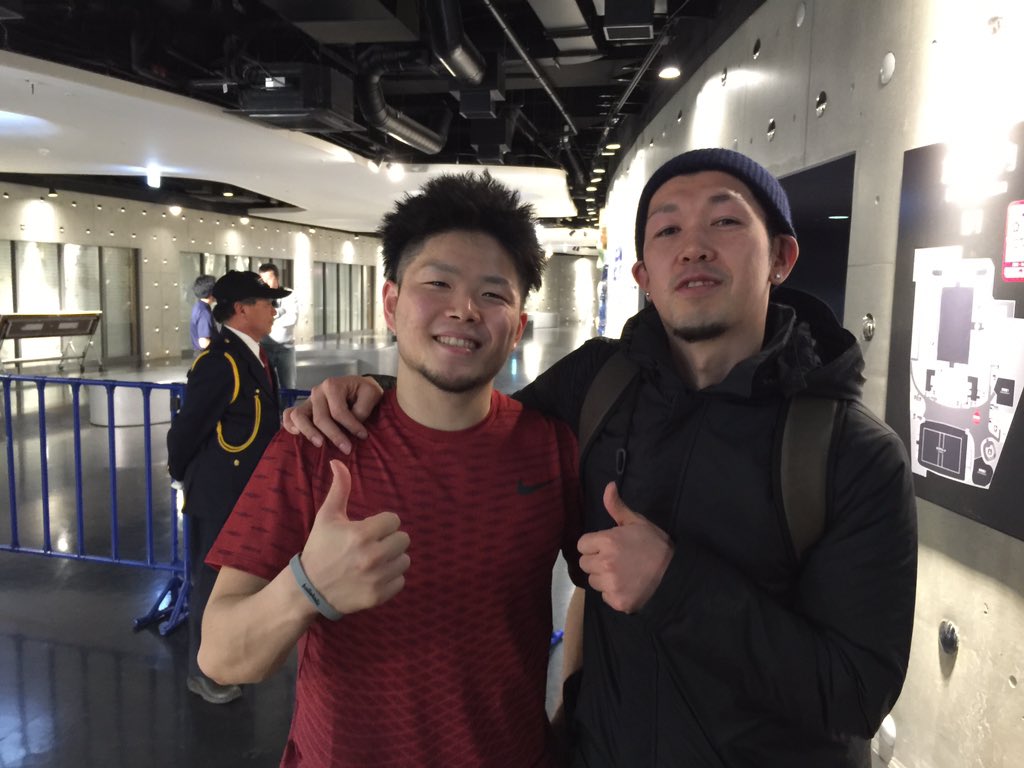 spaceballmag's tweet photo. My boy @hiryuuuuu_0 and my ex-teammate's bro in NY Josh did a good job for W's this weekend in Tokyo. 🗼💯
👍🏾✨🏀✨
#NYConnection
#島根スサノオマジック https://t.co/2YSQJV5s3Z