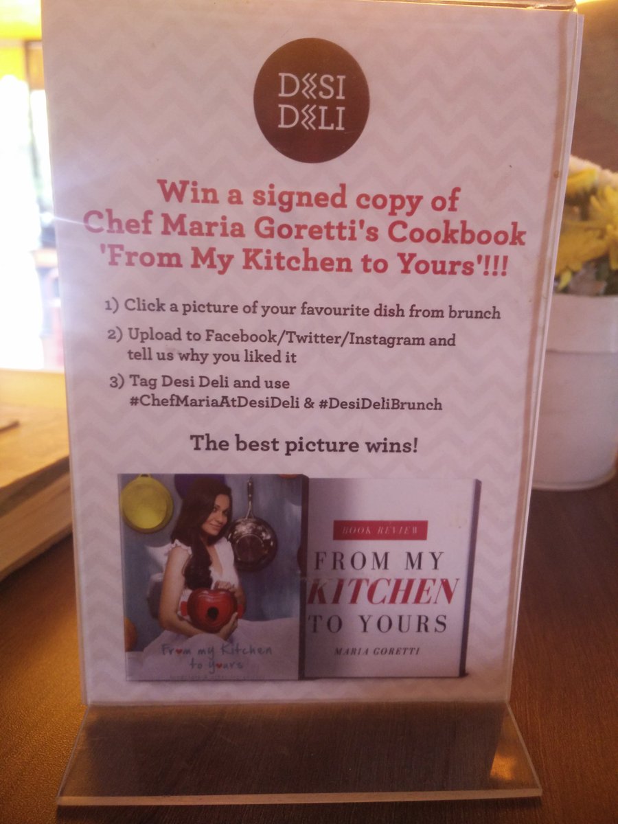 PRestaurants_'s tweet photo. #DesiDeliciousBrunch with #Chef #MariaGoretti every Sunday! Try a unique curated menu & win a copy of her #cookbook #DesiDeliciousMaria https://t.co/tLc7E5FtnO