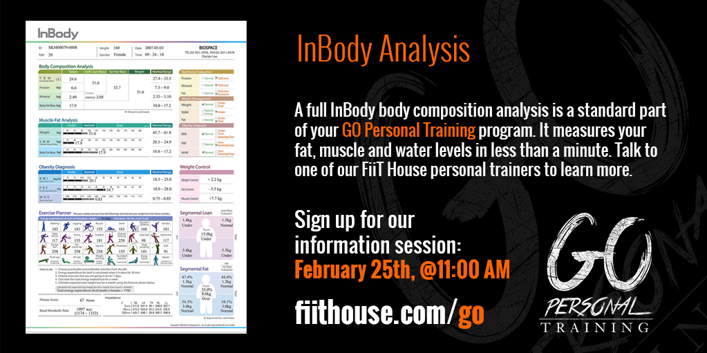 FIIThouse's tweet photo. Measure your fat, muscle and water levels in less than a minute. https://t.co/77ezdxB6nJ #personaltraining #goals #results #fiithouse https://t.co/jh9GmERZjs