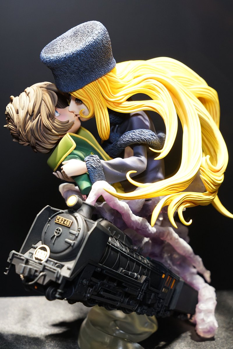 いわぽん メディコスブースの 超像artコレクション 銀河鉄道999ラストシーン 全編愁嘆場という他に類をみない さよなら 銀河鉄道999 を 鉄郎とメーテルのキスと別れ そして流れ始めるsayonaraというラストシーンで全てチャラにされた記憶が色濃く浮かん