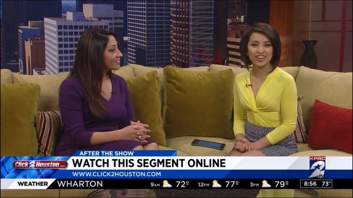 with the amazing <a href="/AnoushahKPRC/">Barbara Rosario</a> &amp; @KPRCSofiaOjeda, discussing “Sports Eye Injuries." <a href="/KPRC2/">KPRC 2 Houston</a> - Had a blast! #Houston #ILookLikeASurgeon