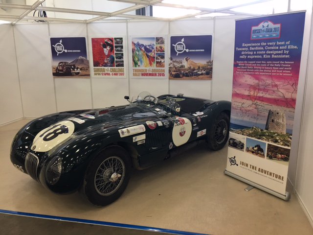 Last chance to see us on Stand D7 <a href="/OHA_fairauction/">Olympia Historic</a> - open until 4pm. Otherwise for more info about our rallies go to rallyround.co.uk