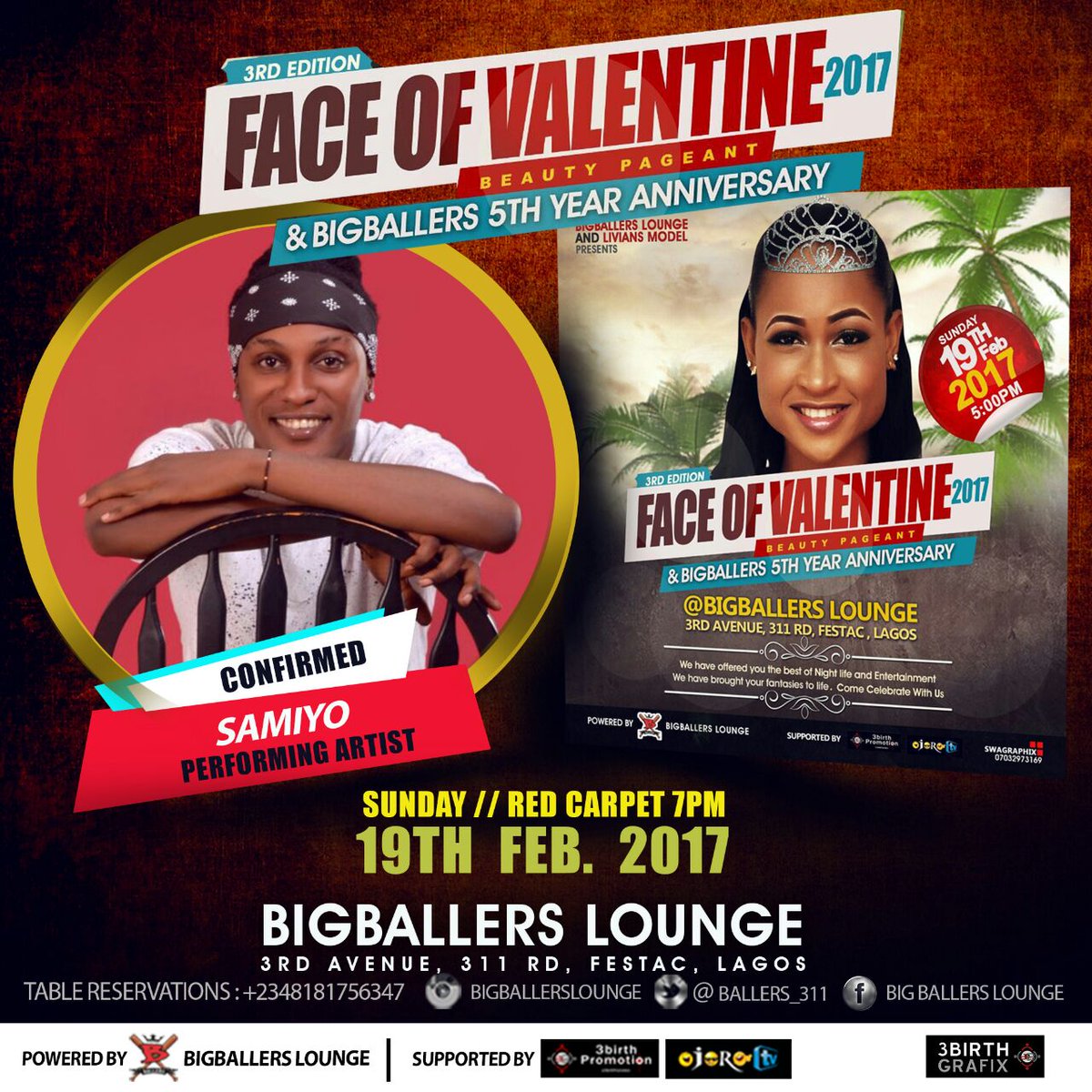 samiyo11's tweet photo. Hi fams! make yur Sunday a lovely one hangout wit yur favourite boi! #Samiyo 2day @Bigballerslounge #FaceofValentine https://t.co/sccLdPmiAP