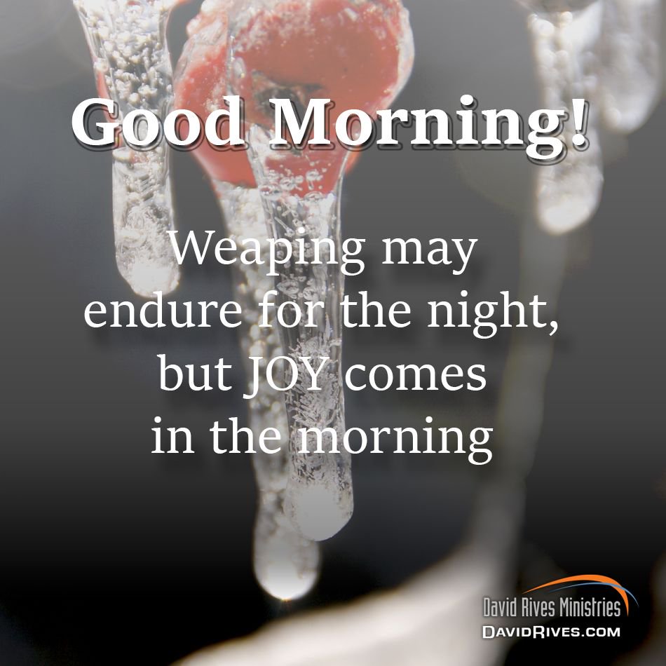TheDavidRives's tweet photo. #weaping #joy #morning #goodmorning https://t.co/HvQTmyhClH