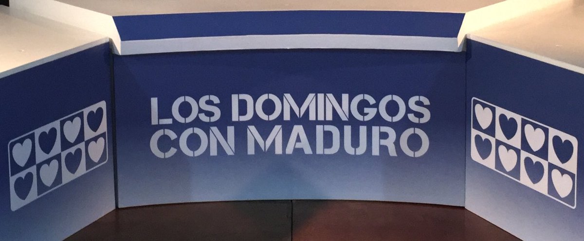 rmessuti's tweet photo. Hoy IMPERDIBLE desde la @casadelartista nuestro presidente @NicolasMaduro en su programa #DomingosConMaduro81 SeguimosVenciendoHaciendo PAZ! https://t.co/ch7JsH3KzU