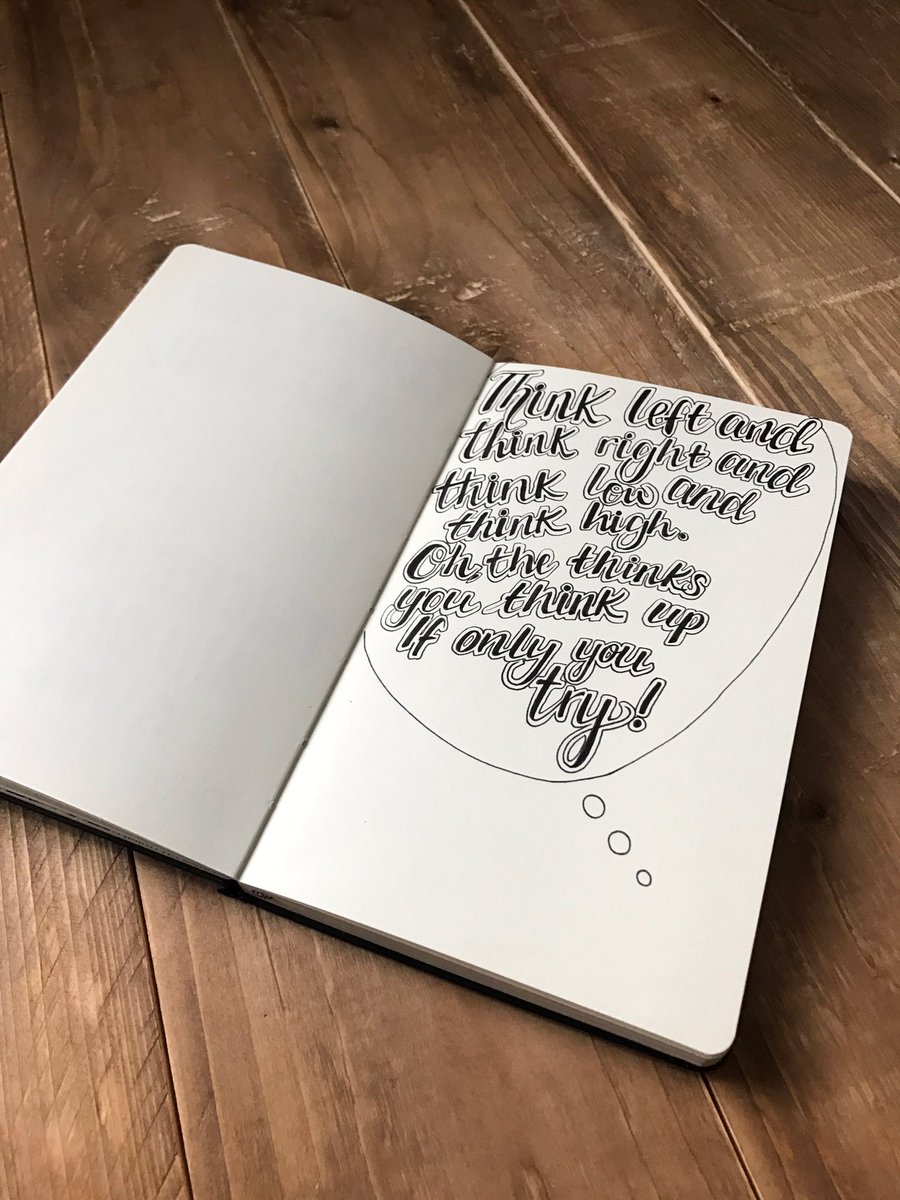 handlettereduk's tweet photo. If only..- Dr Seuss. #DrSeussquotes #typography #handlettering https://t.co/X40CADbg1v