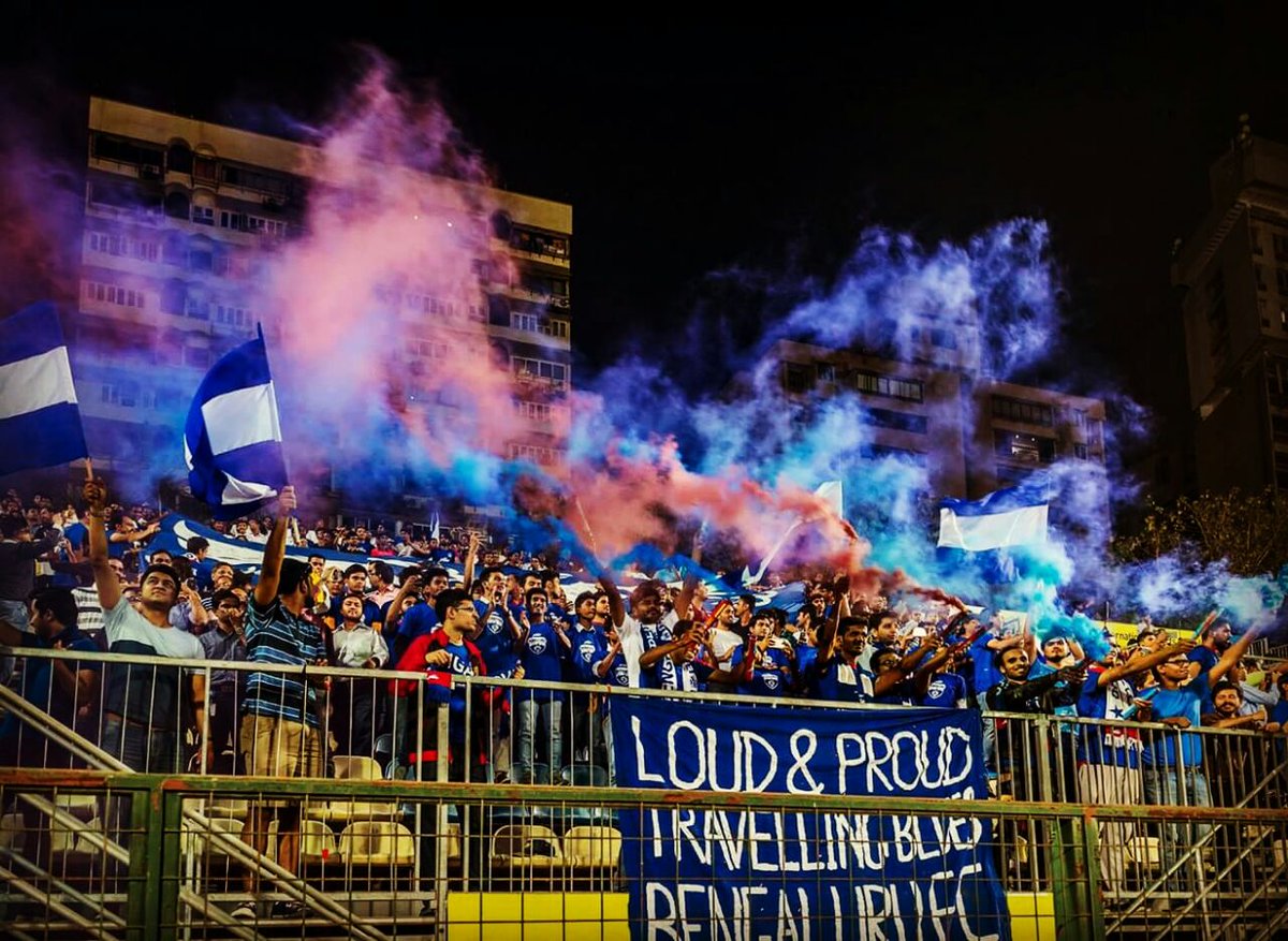 WestBlockBlues's tweet photo. Glimpse of fans who never surrender in the city that never sleeps. #WestBlockBlues #Mumbai #Bengaluru https://t.co/6RZcnEiItX