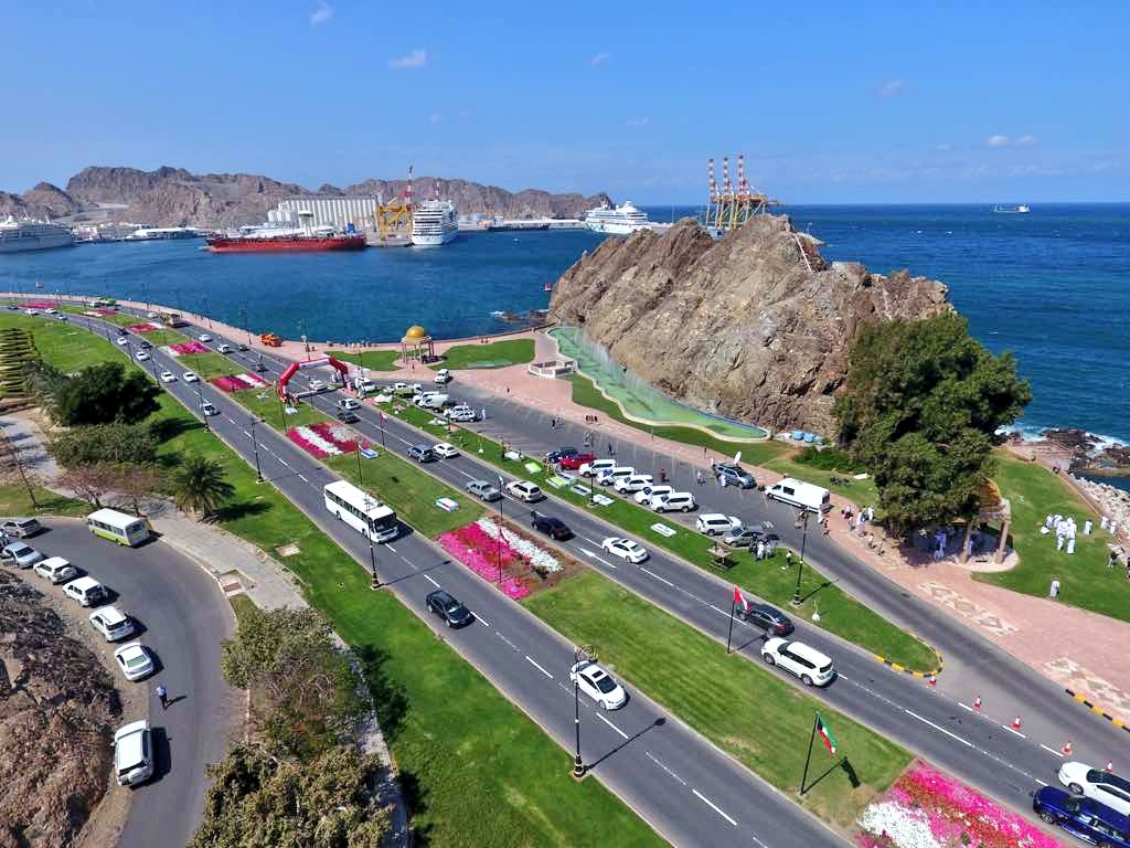 OmanObserver's tweet photo. #MyMuscat The final race of #TourofOman ends at this finnishing point @OmanTourism @MctMunicipality @tourofoman https://t.co/YKFxu9HlcP
