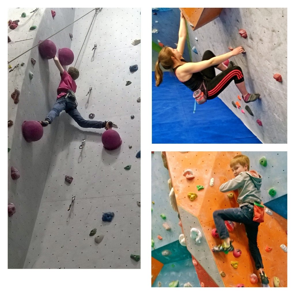 Great days #climbingcoaching the Pestell family. Well done all of you!