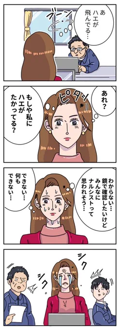 美容垢とハエ 