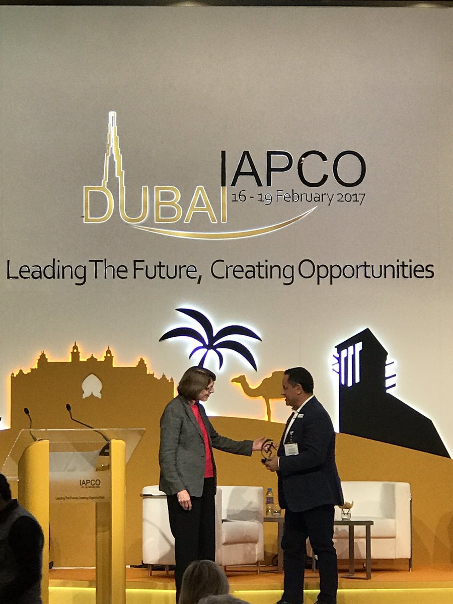 iapco's tweet photo. Wonderful organisation by the hosts of #IAPCO17 @MeetingMinds Thank you very much @IAPCO_2017 you did a fantastic job #Dubai #eventprofs https://t.co/GWFFr0CU2y