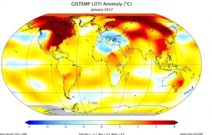 UNFCCC's tweet photo. Global heat continues and sea ice hits new record lows, says @WMO https://t.co/Ej7V7plyvE https://t.co/kKA9o981DW
