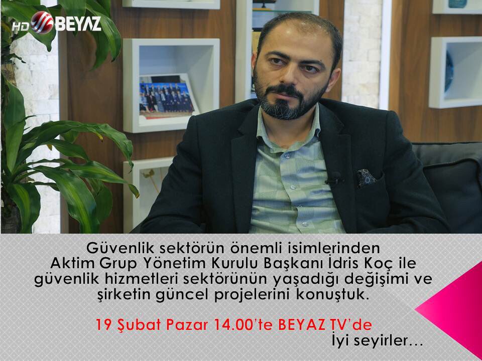 Bugün saat:14.00'da Beyaz TV'deyiz.