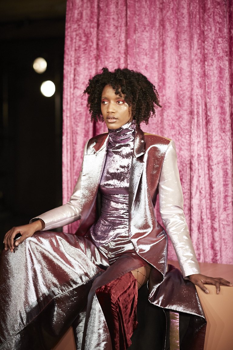 #NEWGEN designer Paula Knorr debuted her AW17 yesterday at #LFW. See it in the pop-up showroom at The Store Studios until 2pm today