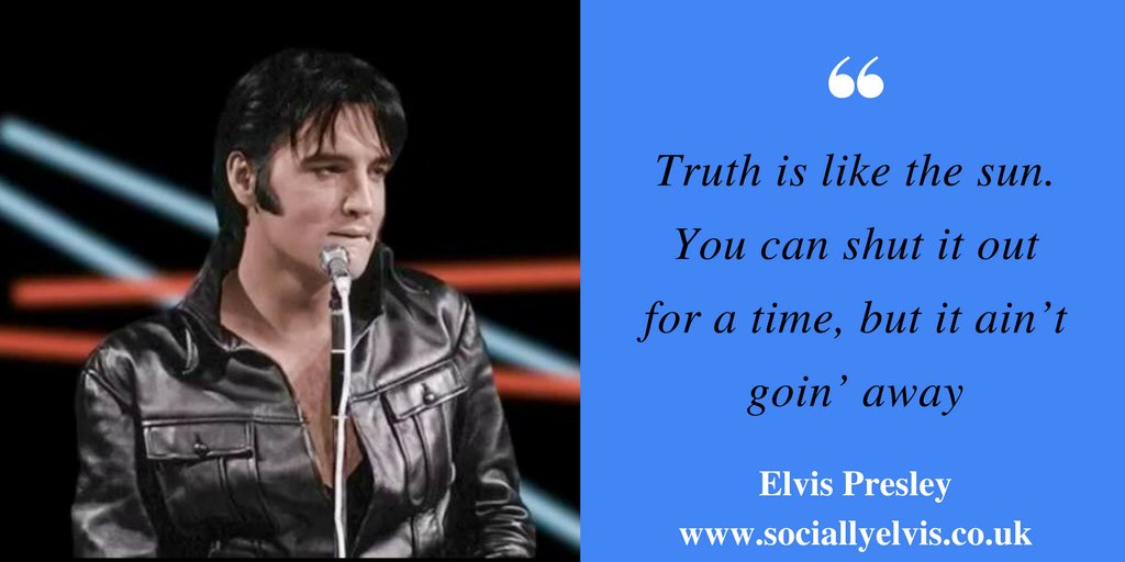 ElvislySocial's tweet photo. Another great #ElvisQuote by #SociallyElvis https://t.co/UqvLGDwBJR https://t.co/6dgkmYJtIn