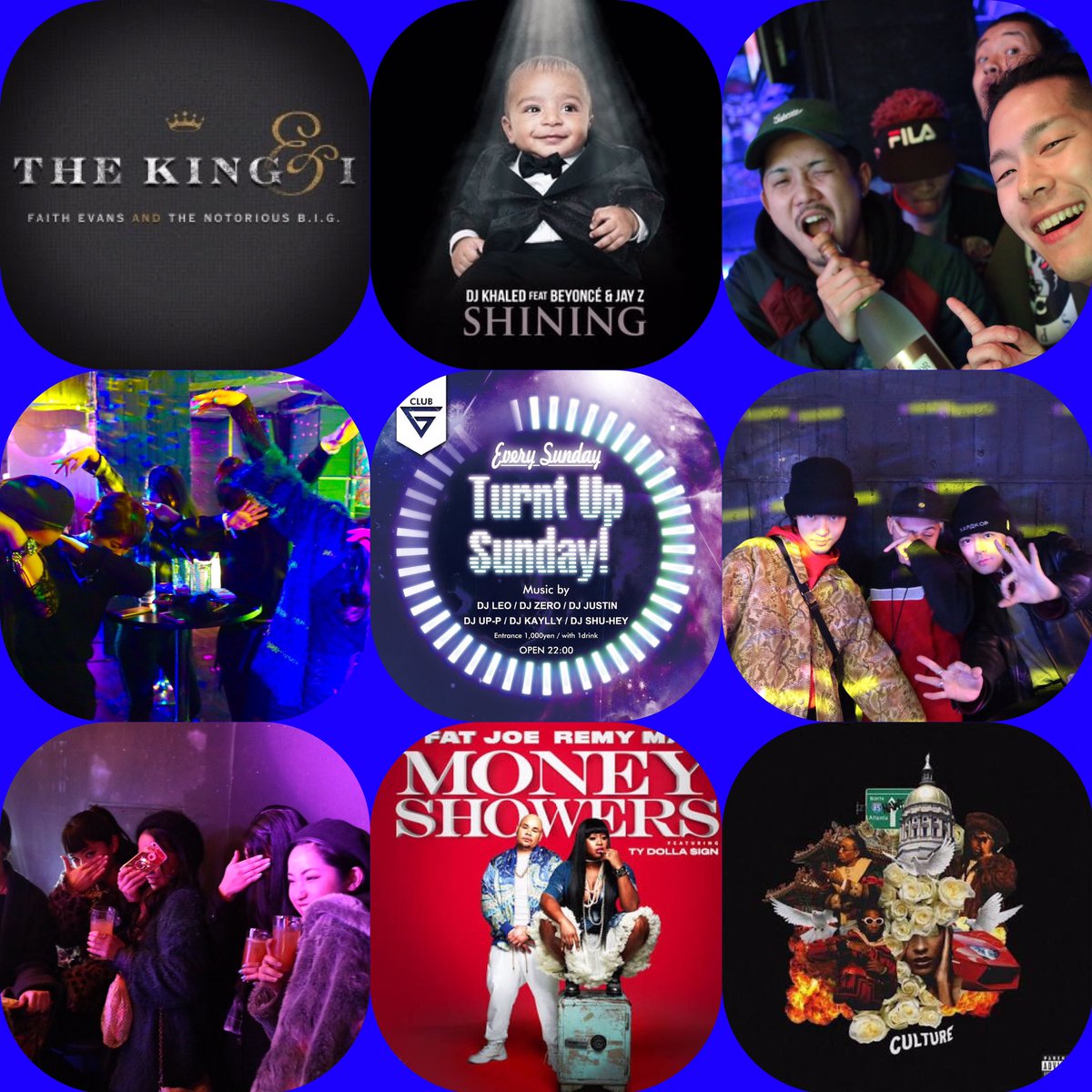 DjSHU_HEY's tweet photo. To Night👐
”Turnt Up Sunday”at.hiroshima CLUB G
Playしたい曲たくさん‼︎よろしくお願いします🤡 #いつもだけど #タナサー #TurntUpSunday #広島 #hiroshimaclubG #party #入場無料 https://t.co/Yezqs9mAhA