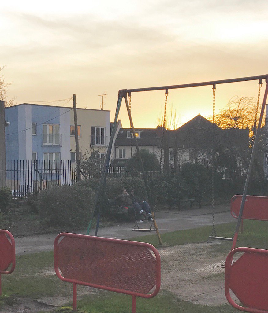 Model parents smoking in <a href="/FishpondsPark/">Fishponds Park</a> whilst watching kids play! Also left the gate open, unable to read signs too!