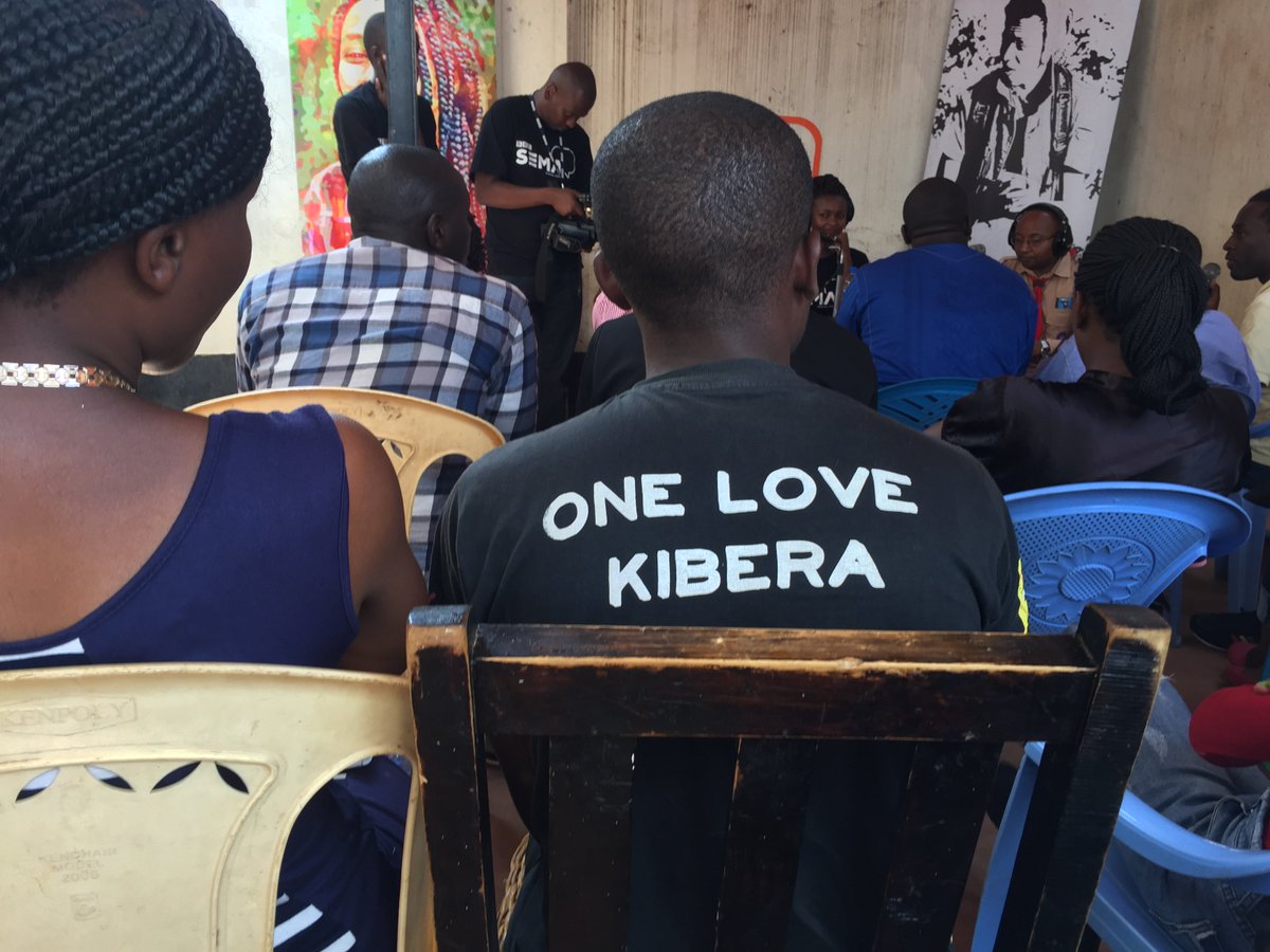 BBCSema's tweet photo. #BBCSema has been meeting youth around Nairobi, today we are in Kibra! https://t.co/EOvqAA7L8h