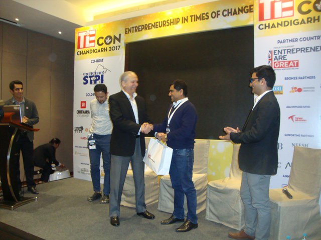 deltapowersolar's tweet photo. Mr. Vikram Hans,MD ( Brand Delta power India) sharing thoughts at Tiecon event 'Opportunities in India-Enhancing quality of life' https://t.co/pbxQvUWauZ