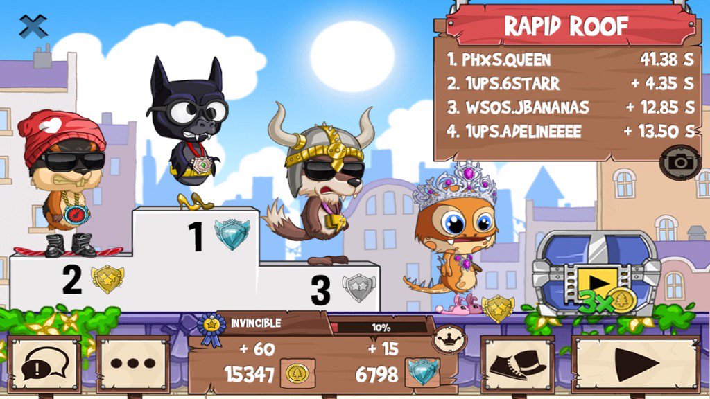 yafavgirlez's tweet photo. Want to catch an L? #funrun2 #6STARR #Jbananas #Adelineeee https://t.co/650AyX5hlS