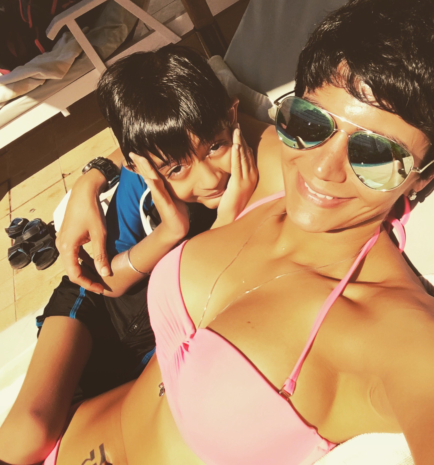 Mandira bedi cheap hot bikini