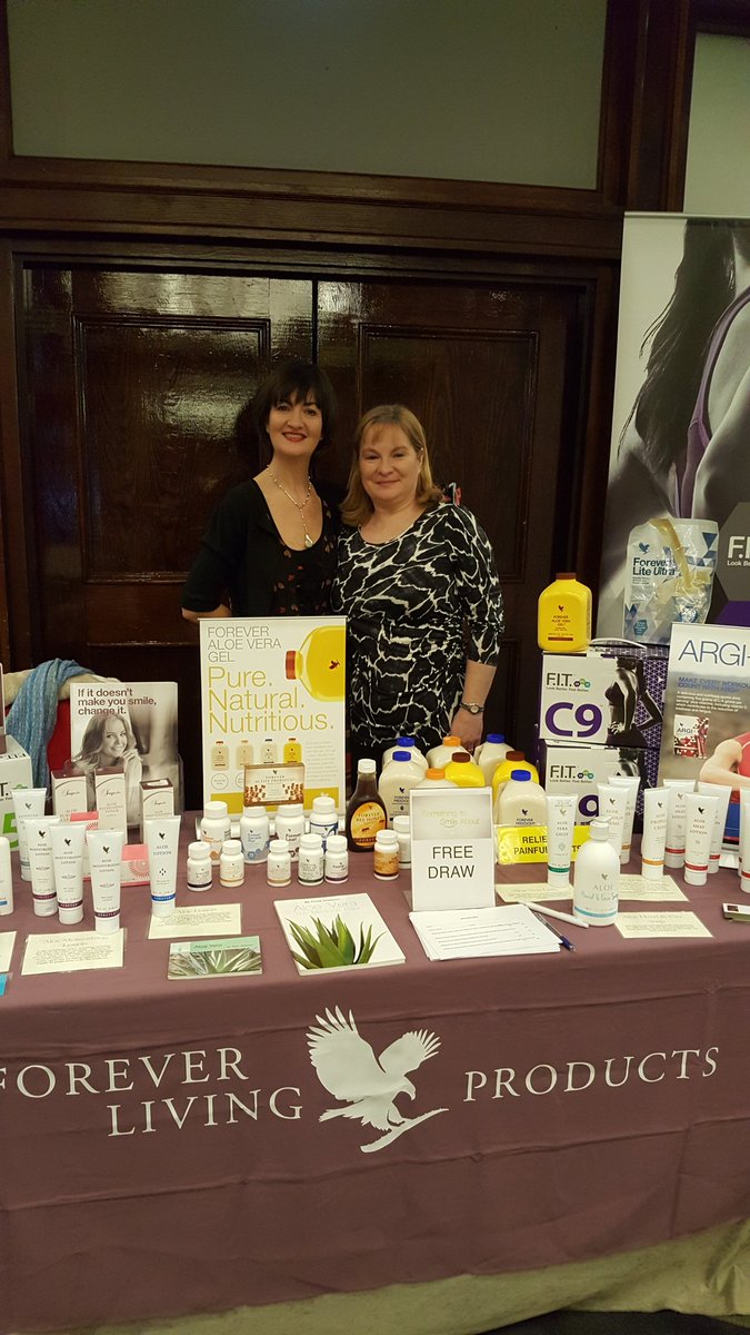 IFestIre's tweet photo. Forever Living display w Ellen O'Mahony @IFestIre today @CastletroyPark #InspirationFestLimerick #healthandwellness https://t.co/RmsGHAtIeC https://t.co/nN0sLOu4nD