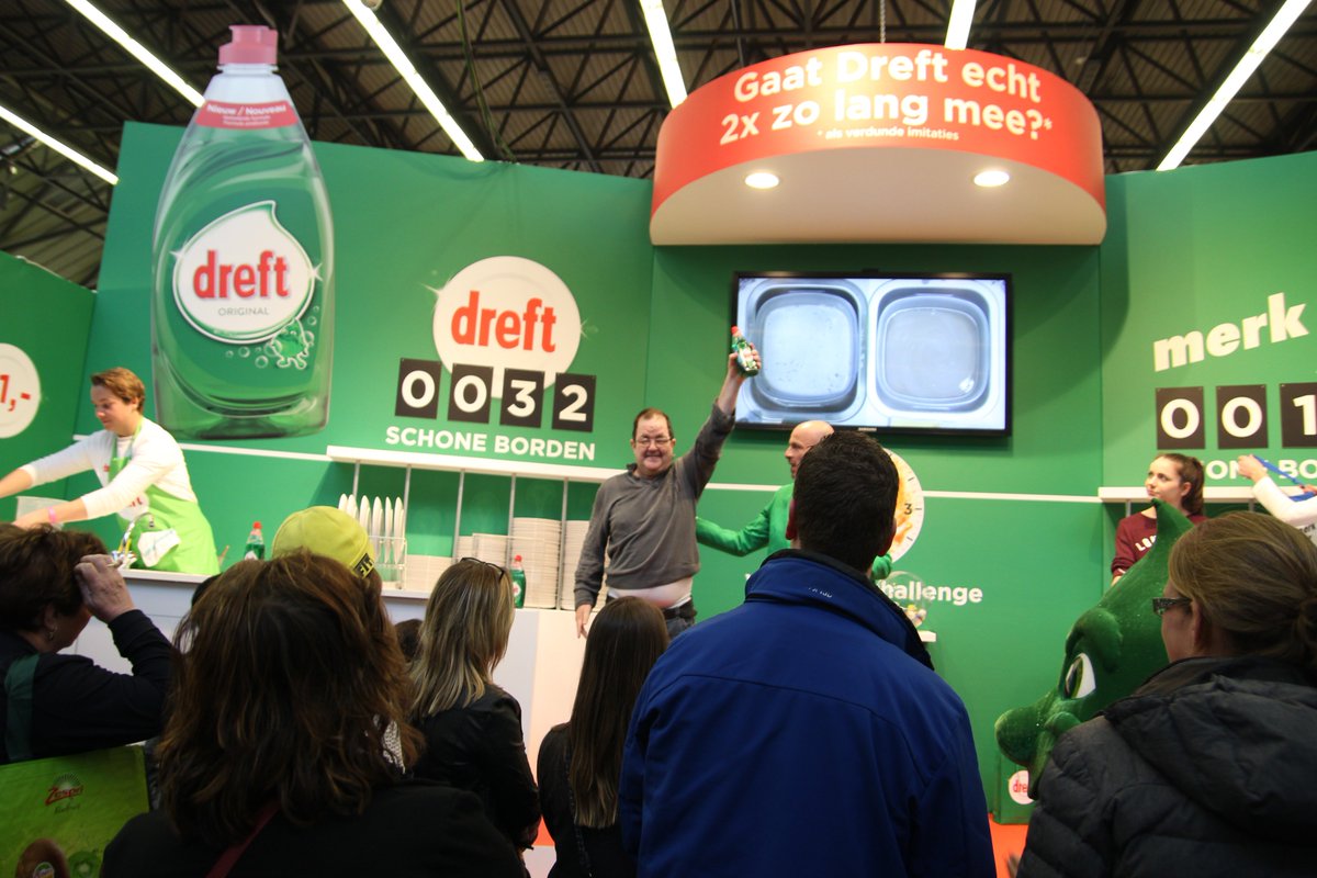 Volop gezelligheid tijdens het eerste <a href="/Huishoudbeurs/">Huishoudbeurs</a> weekend! 😀